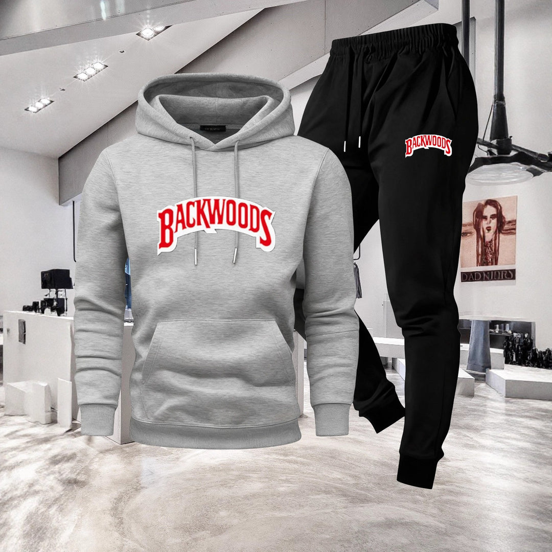 Damer hoodie träningsdräkt med stilistisk logotillämpning Mirla-Eva Jonsson