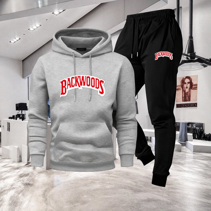Damer hoodie träningsdräkt med stilistisk logotillämpning Mirla-Eva Jonsson