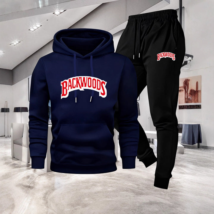 Damer hoodie träningsdräkt med stilistisk logotillämpning Mirla-Eva Jonsson