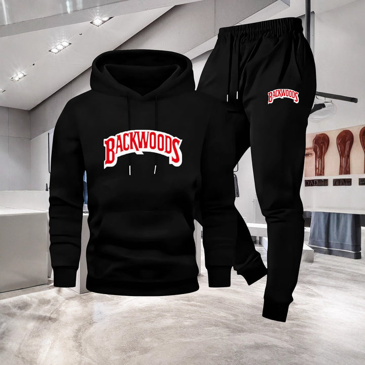 Damer hoodie träningsdräkt med stilistisk logotillämpning Mirla-Eva Jonsson