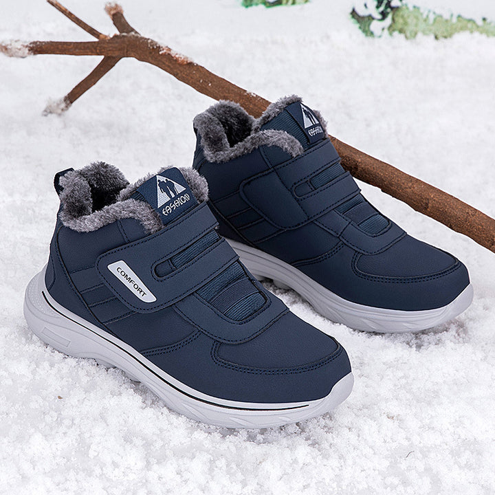 Damer isolerade vinter-sneakers med praktisk kardborreband och mjukt innertyg Mirla-Eva Jonsson