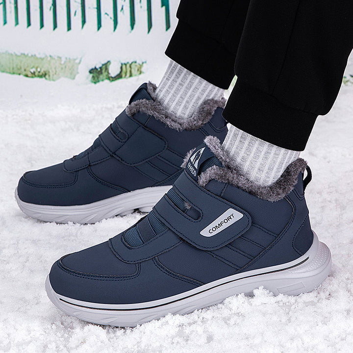 Damer isolerade vinter-sneakers med praktisk kardborreband och mjukt innertyg Mirla-Eva Jonsson