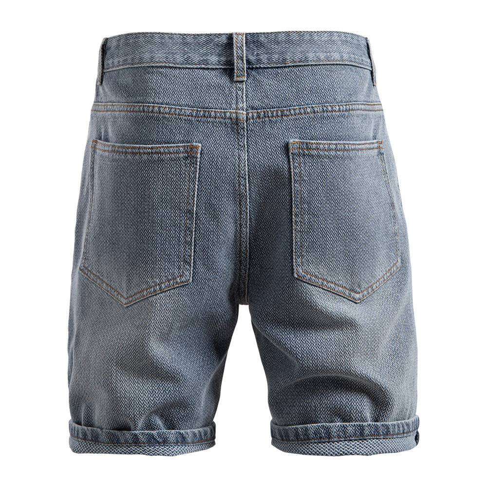 Damer jeansshorts i modern design med rullkant och högkvalitativ denim Mirla-Eva Jonsson