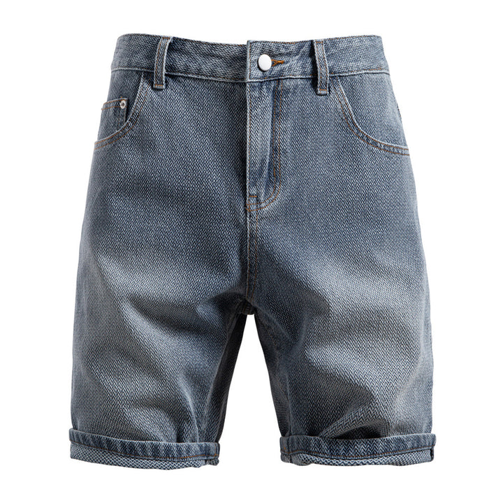 Damer jeansshorts i modern design med rullkant och högkvalitativ denim Mirla-Eva Jonsson