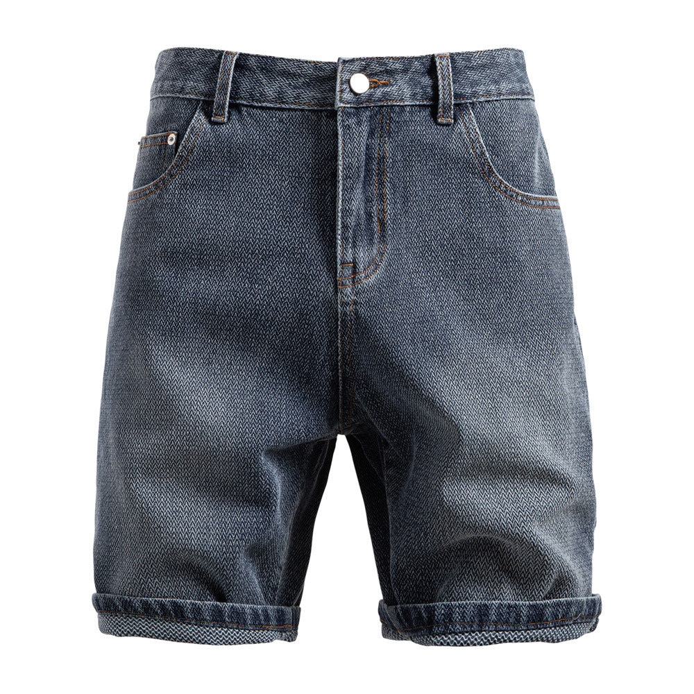 Damer jeansshorts i modern design med rullkant och högkvalitativ denim Mirla-Eva Jonsson
