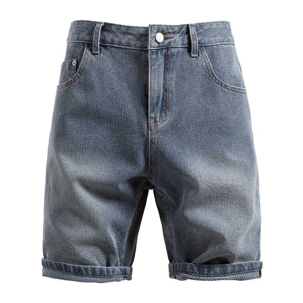 Damer jeansshorts i modern design med rullkant och högkvalitativ denim Mirla-Eva Jonsson