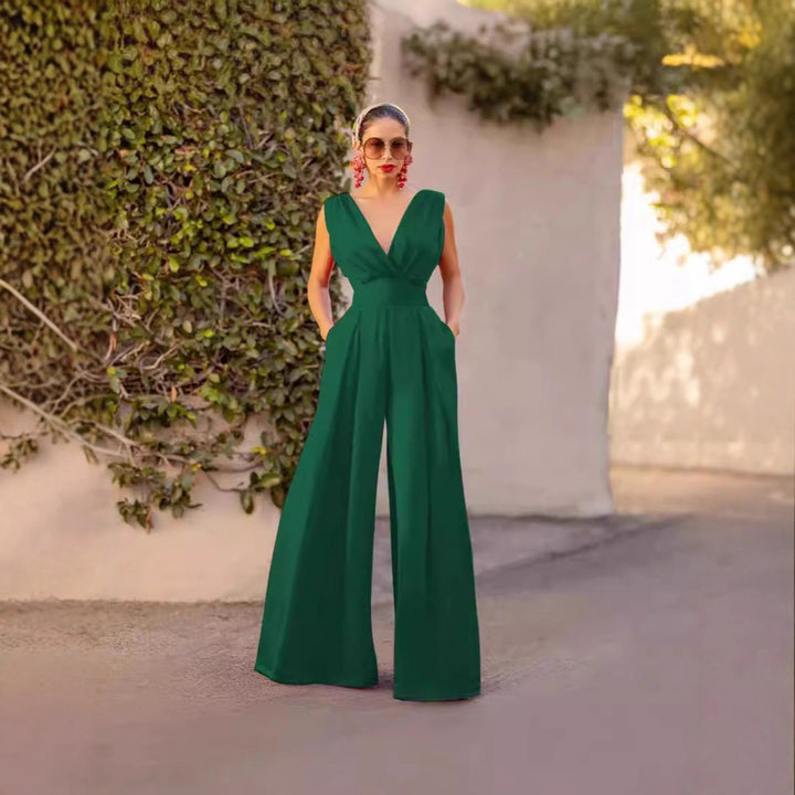 Damer jumpsuit i elegant skärning-Eva Jonsson