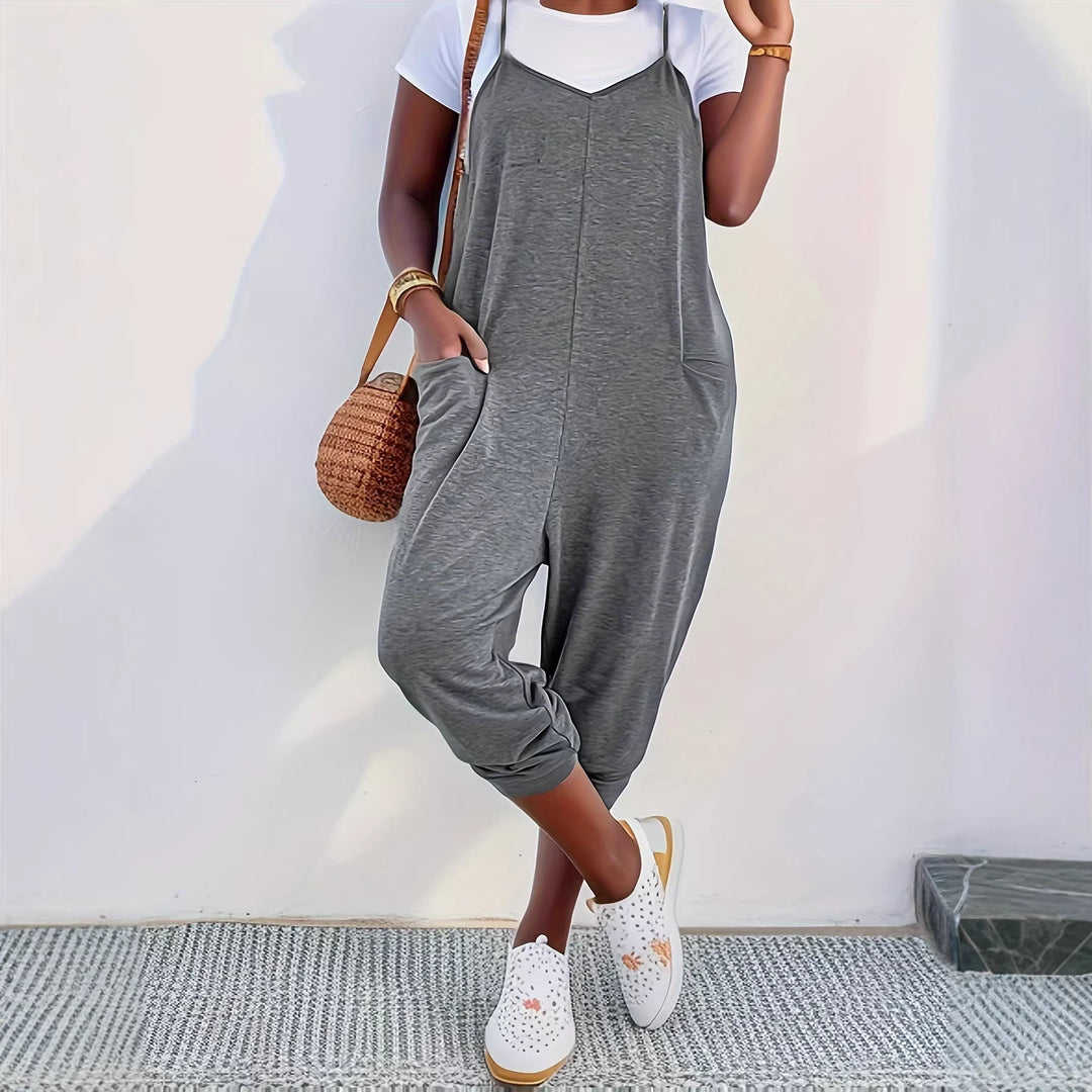 Damer jumpsuit med bekväm passform och praktiska fickor Mirla-Eva Jonsson