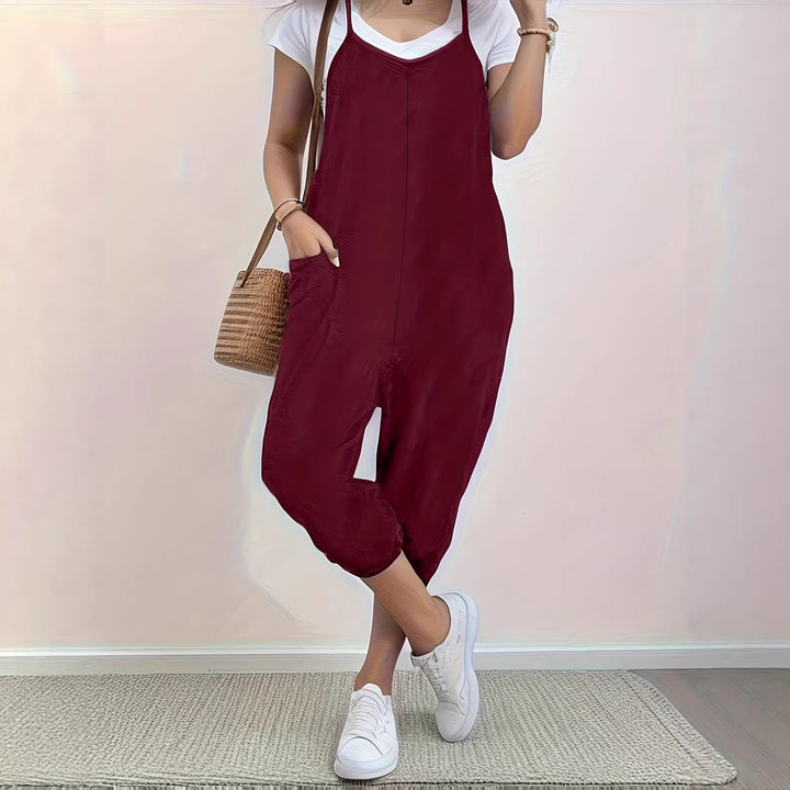 Damer jumpsuit med bekväm passform och praktiska fickor Mirla-Eva Jonsson