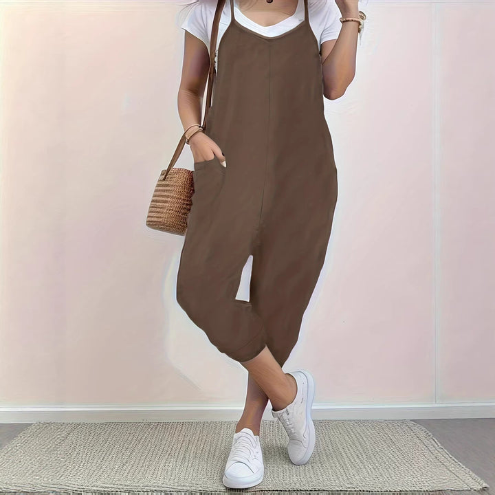 Damer jumpsuit med bekväm passform och praktiska fickor Mirla-Eva Jonsson
