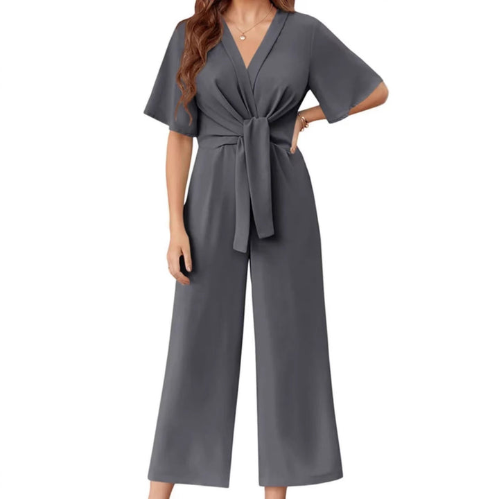 Damer jumpsuit med midjeknut och vida ben Mirla-Eva Jonsson