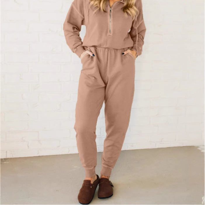 Damer jumpsuit med ståkrage och funktionella fickor Mirla-Eva Jonsson