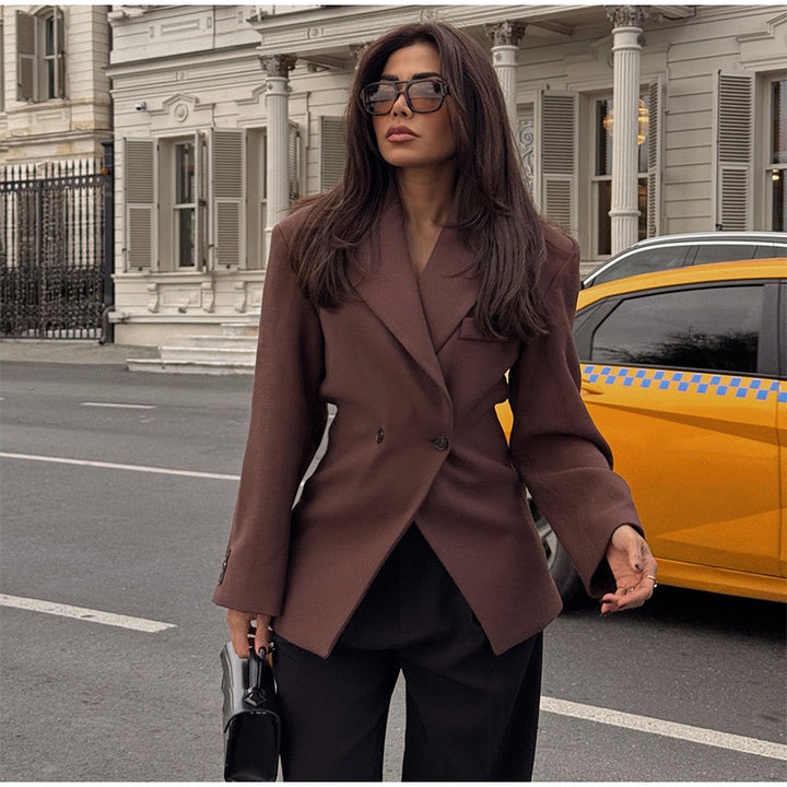 Damer klassisk, figursydd blazer Mirla-Eva Jonsson