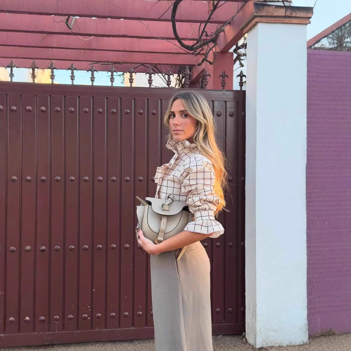 Damer klassisk rutblus Mirla-Eva Jonsson
