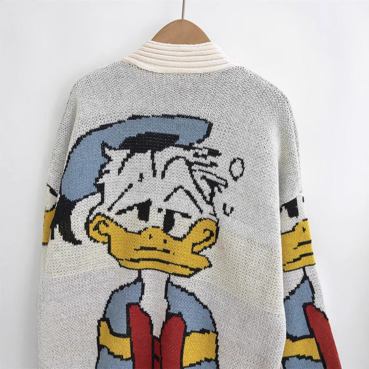 Damer kofta med Donald Duck design Mirla-Eva Jonsson