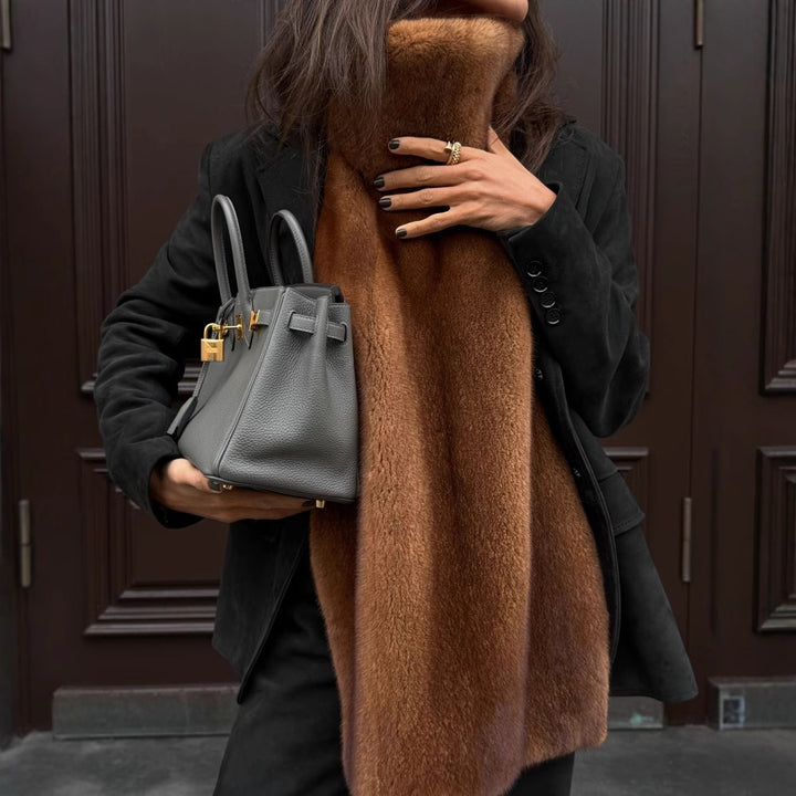 Damer konstpäls scarf Mirla-Eva Jonsson
