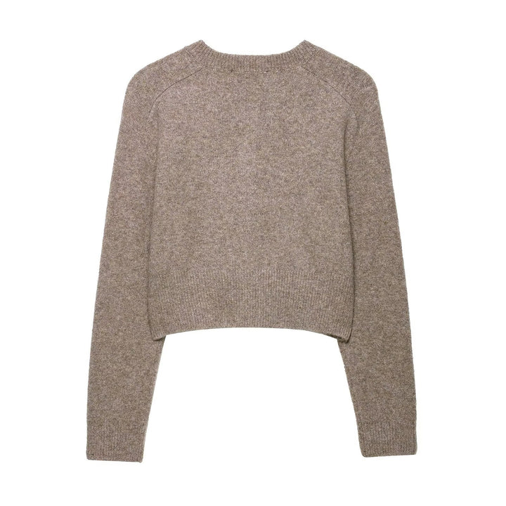 Damer kort cardigan med knäppning Mirla-Eva Jonsson