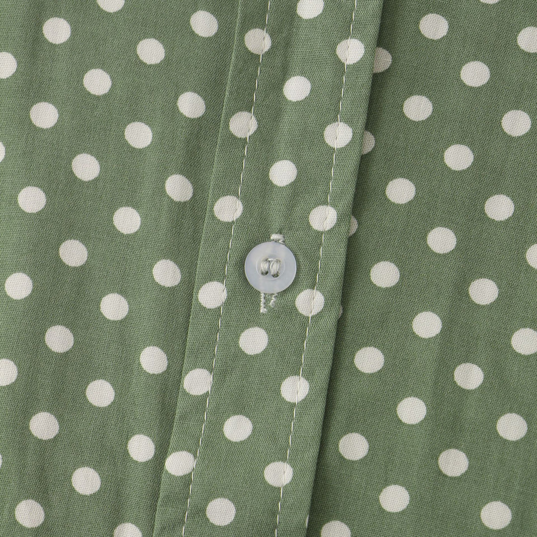 Damer kortärmad blus i modern polka-dots-design med luftig passform Eva Jonsson-Eva Jonsson