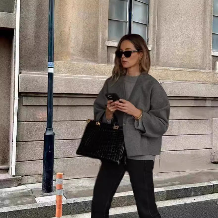 Damer lätt oversized-jacka Mirla-Eva Jonsson