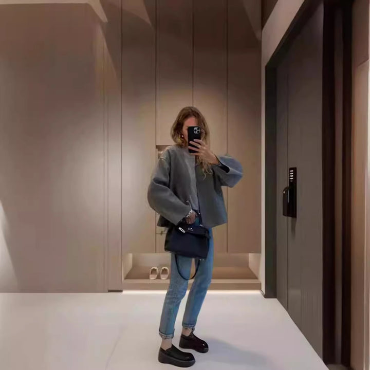 Damer lätt oversized-jacka Mirla-Eva Jonsson