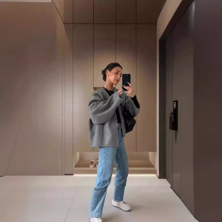 Damer lätt oversized-jacka Mirla-Eva Jonsson