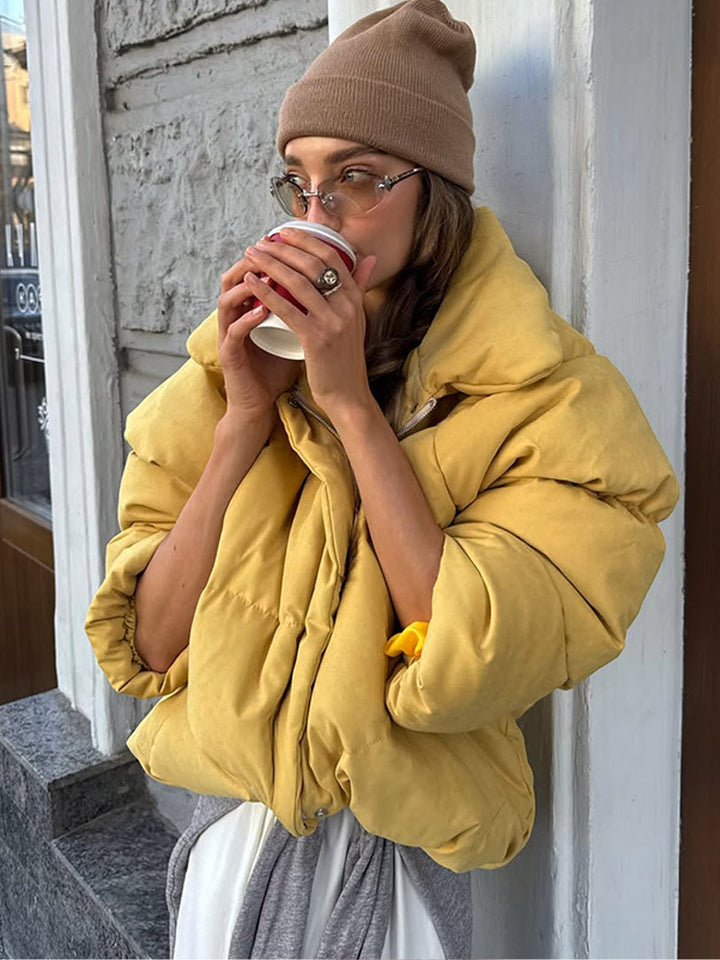 Damer lätt oversized quiltad jacka Mirla-Eva Jonsson