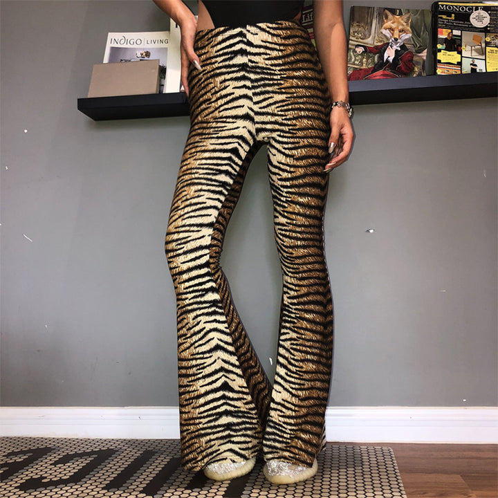 Damer leggings i spännande djurmönster Mirla-Eva Jonsson