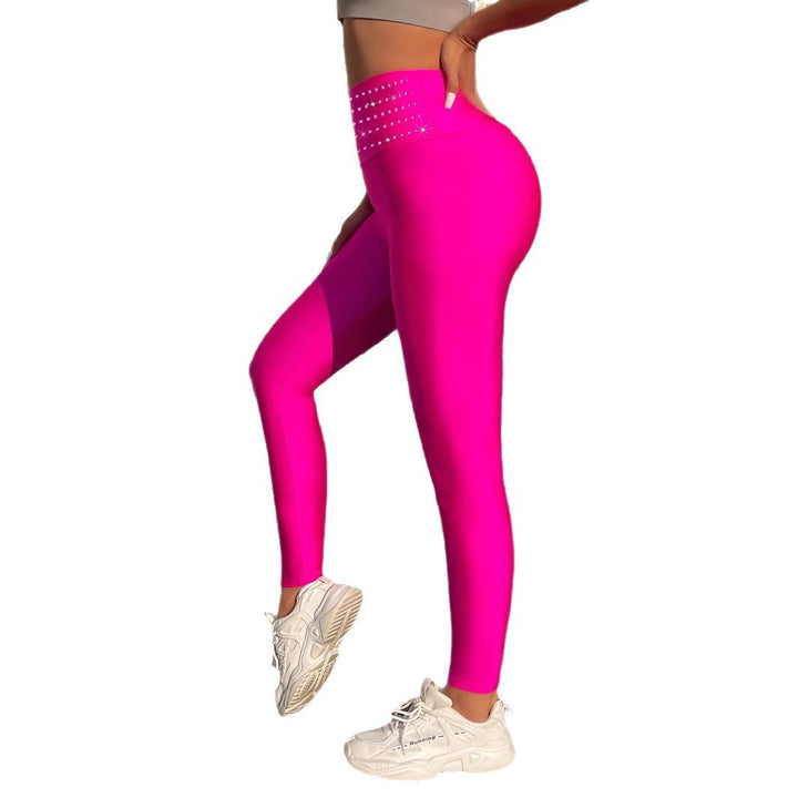 Damer leggings med glittrande midjeband Mirla-Eva Jonsson