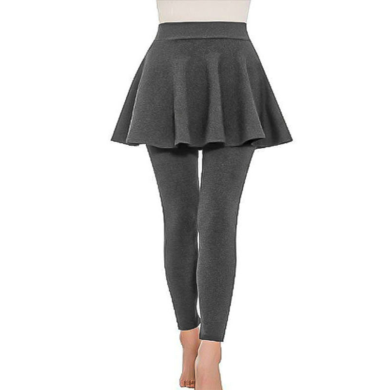 Damer leggings med kjolliknande inslag och hög midja Mirla-Eva Jonsson