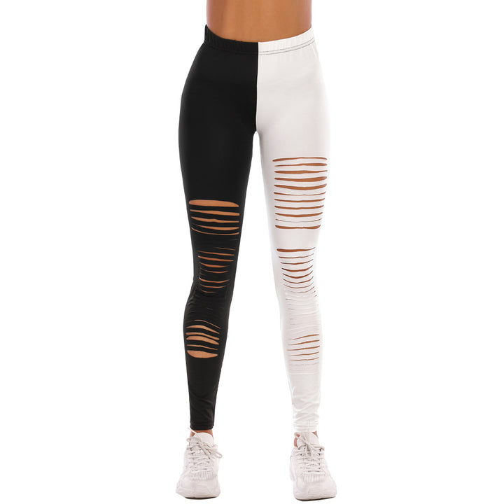 Damer leggings med modernt rivdesig Mirla-Eva Jonsson