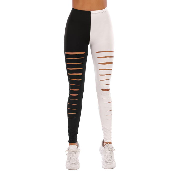 Damer leggings med modernt rivdesig Mirla-Eva Jonsson