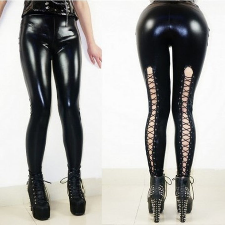 Damer leggings med sexiga snördetaljer Mirla-Eva Jonsson