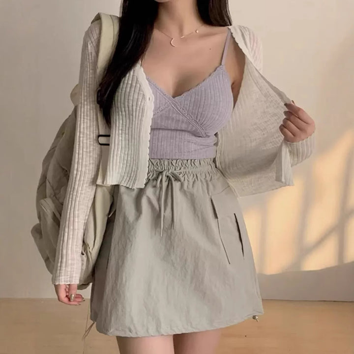 Damer lekfull cardigan med dekorativa detaljer och lätt material Eva Jonsson-Eva Jonsson