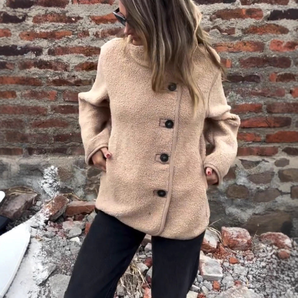 Damer lös fleecejacka Eva Jonsson-Eva Jonsson