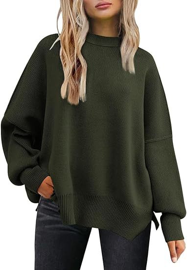 Damer lös stickad tröja Mirla-Eva Jonsson