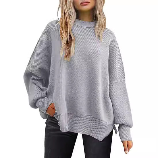 Damer lös stickad tröja Mirla-Eva Jonsson