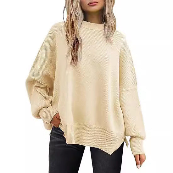 Damer lös stickad tröja Mirla-Eva Jonsson