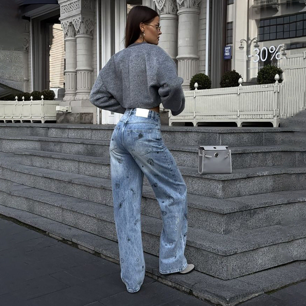 Damer lösa jeans Mirla-Eva Jonsson
