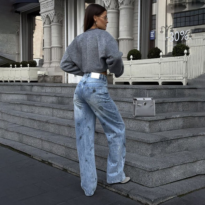 Damer lösa jeans Mirla-Eva Jonsson