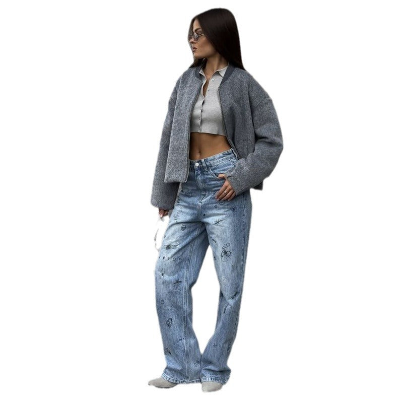 Damer lösa jeans Mirla-Eva Jonsson