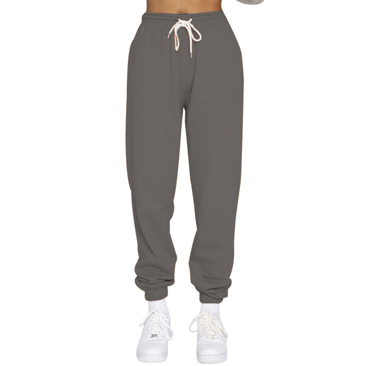 Damer lösa sweatpants med hög midja och dragsko Mirla-Eva Jonsson