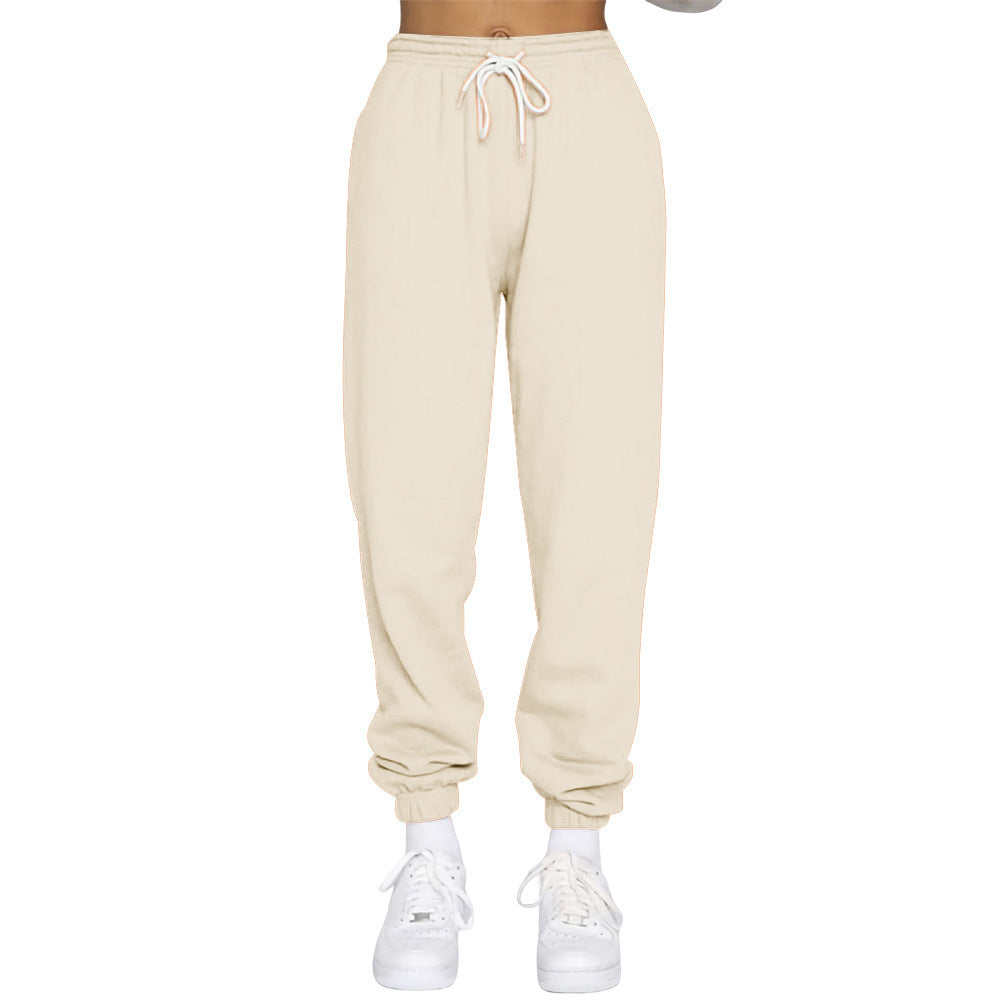 Damer lösa sweatpants med hög midja och dragsko Mirla-Eva Jonsson