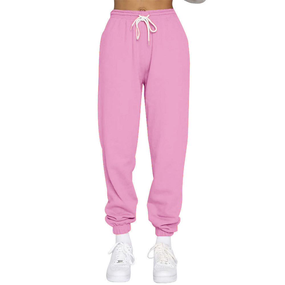 Damer lösa sweatpants med hög midja och dragsko Mirla-Eva Jonsson