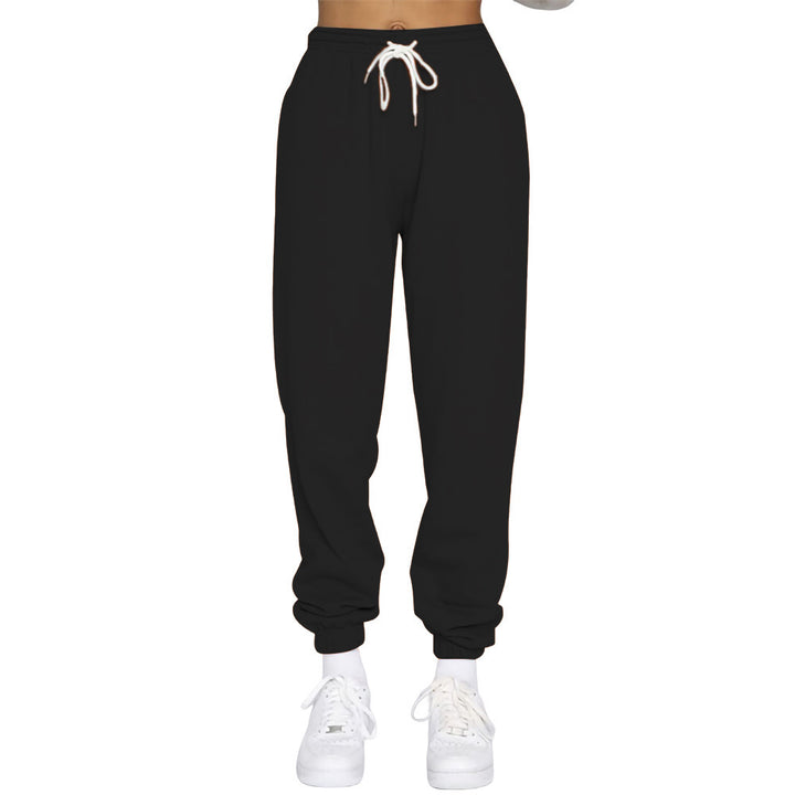 Damer lösa sweatpants med hög midja och dragsko Mirla-Eva Jonsson