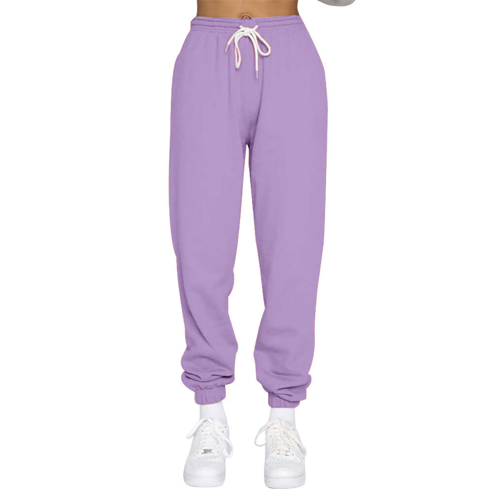 Damer lösa sweatpants med hög midja och dragsko Mirla-Eva Jonsson