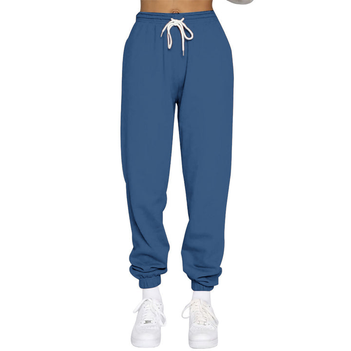 Damer lösa sweatpants med hög midja och dragsko Mirla-Eva Jonsson