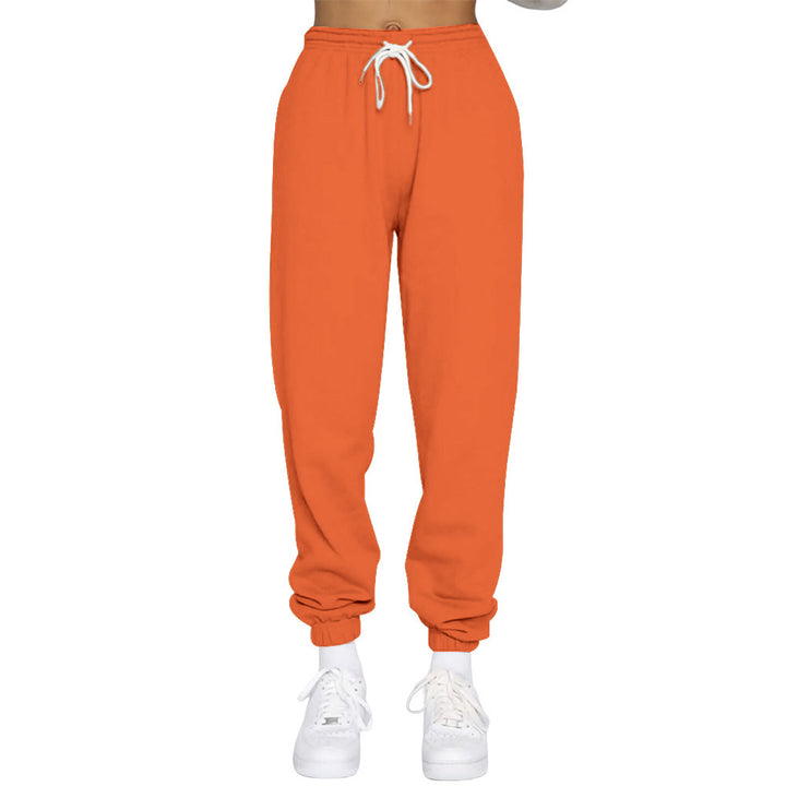 Damer lösa sweatpants med hög midja och dragsko Mirla-Eva Jonsson