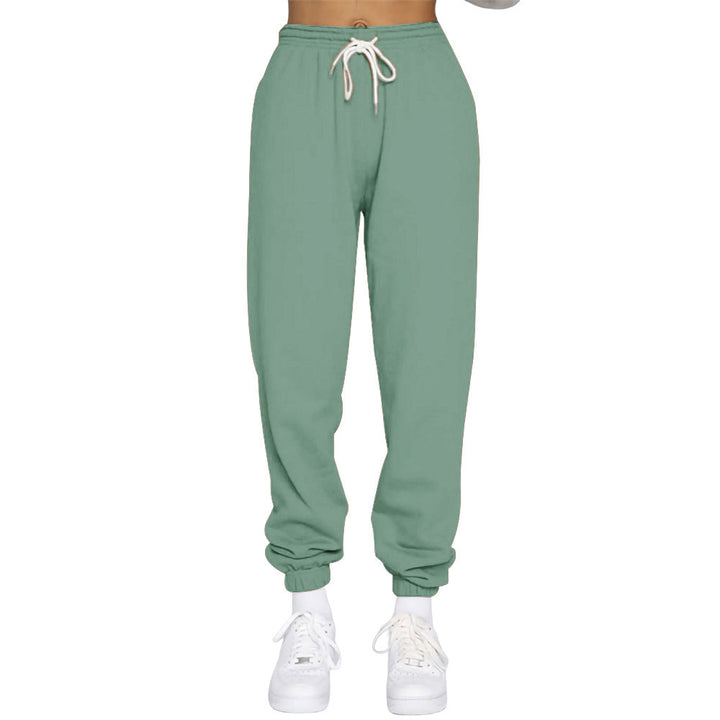 Damer lösa sweatpants med hög midja och dragsko Mirla-Eva Jonsson