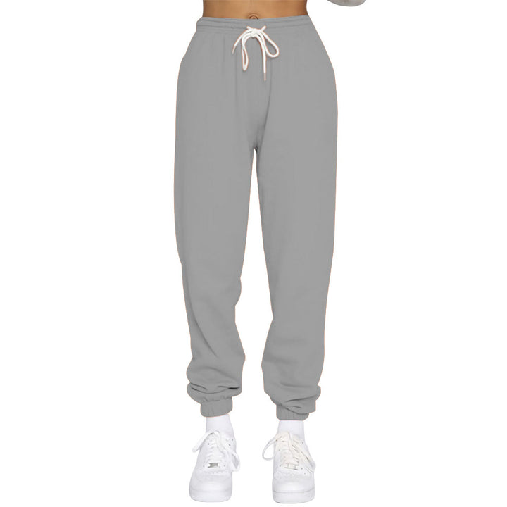 Damer lösa sweatpants med hög midja och dragsko Mirla-Eva Jonsson