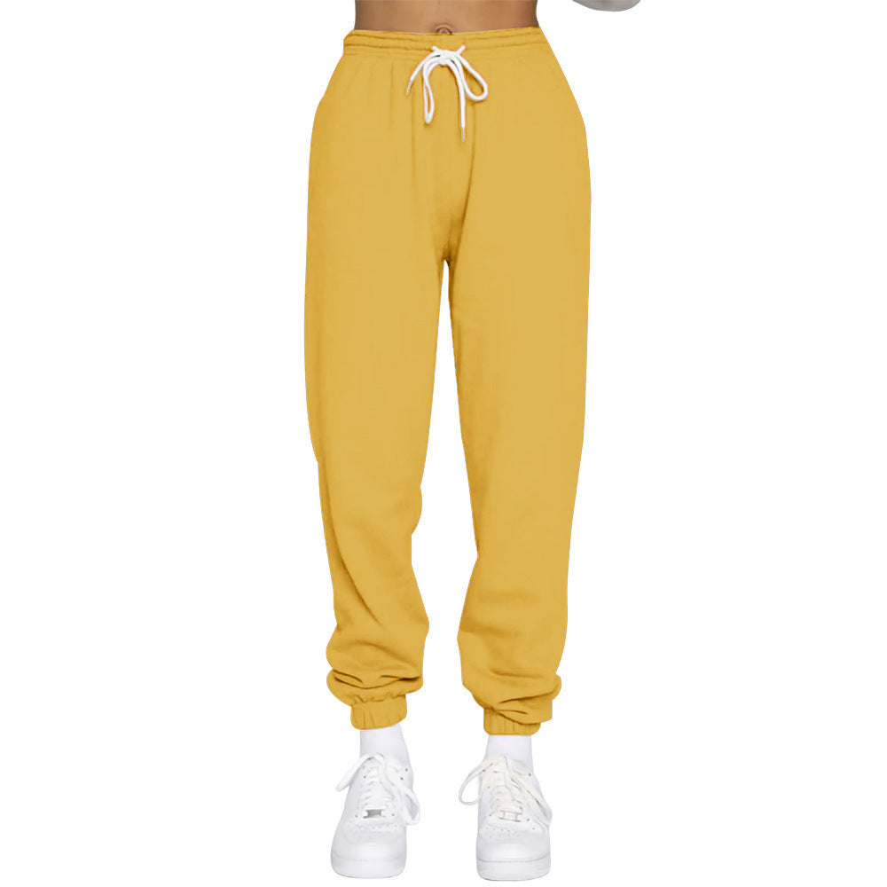 Damer lösa sweatpants med hög midja och dragsko Mirla-Eva Jonsson
